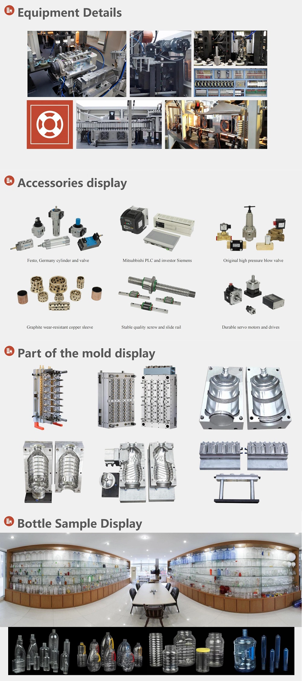 Full Servo High Speed Automatic Pet Bottle Blow Molding Machine Plastic Machine Bottle Making Machine Blow Moulding Machine Blowing Machine Mold Price